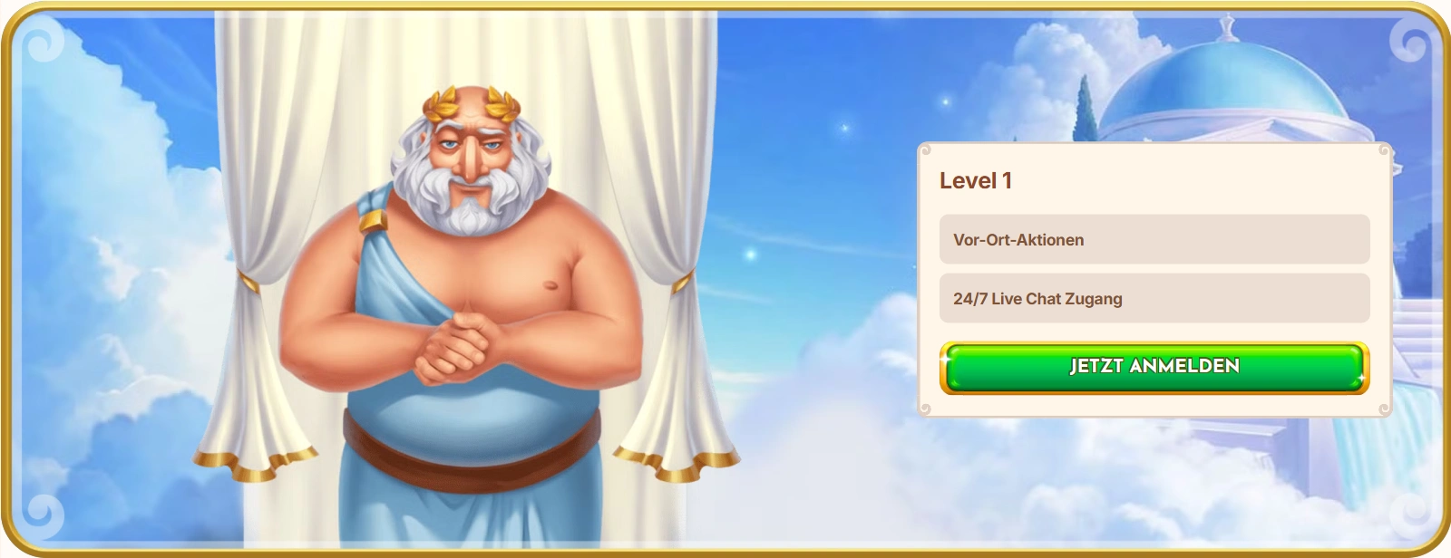 VIP-Stufe 1 bei Bethall Casino